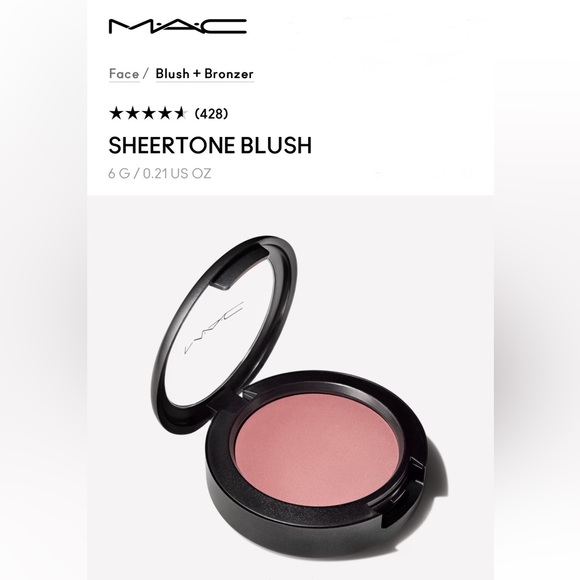 MAC Cosmetics Other - Brand New in Box MAC Cosmetics Sheertone Blush in BLUSHBABY